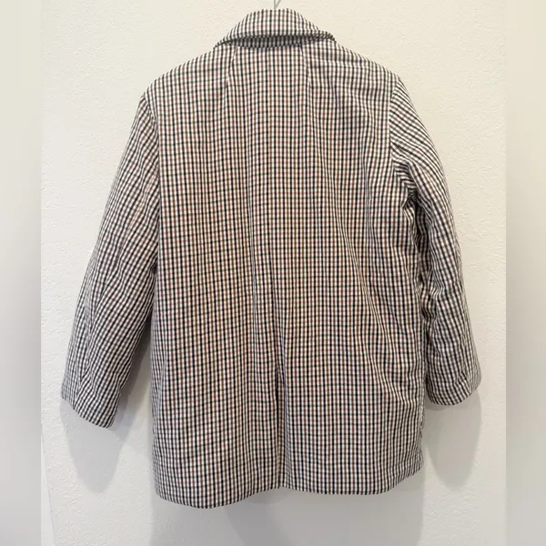 MADEWELL‎ Padded Plaid Jacket size Small NB250 Oversized - Image 4