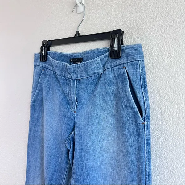 Theory‎ Women's Tara Wide Leg Boot Cut Flare Jeans - Image 3