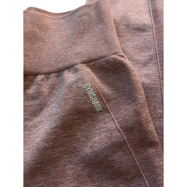 Gymshark Vital Seamless Leggings‎ Womens S Pink Marl High Waisted Athleisure - Image 4