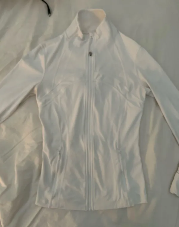 White Lululemon Define Jacket - Image 3