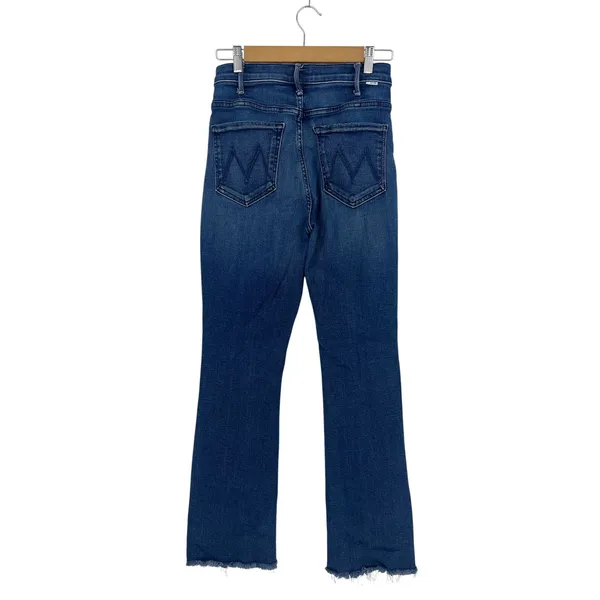 MOTHER The Hustler Flood Fray Jeans Whatever You Want Wash‎ Size 26 - Image 9