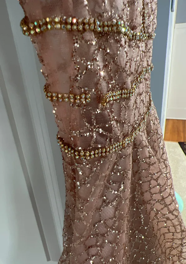 Akira Sparkly Dress - Image 7