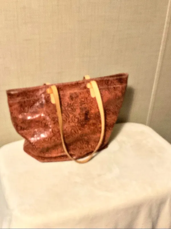 Consuela Classic Tote Floral Brown & Pink - Image 6