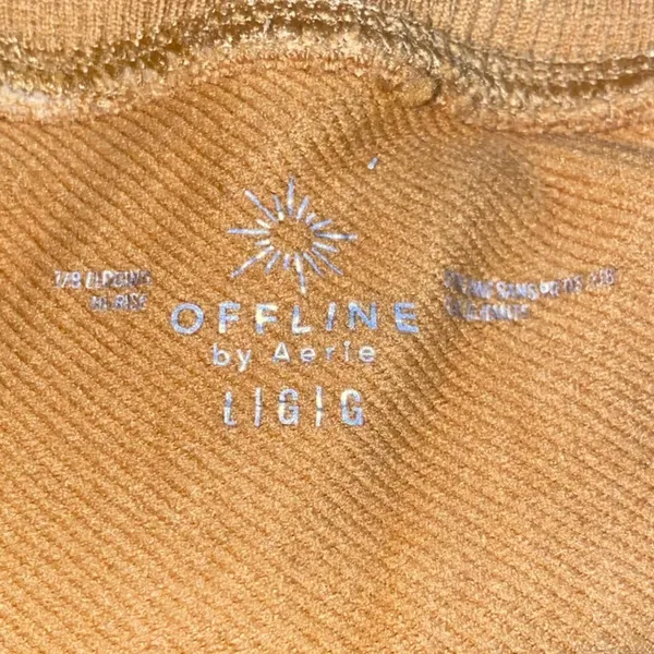 Aerie Offline‎ Seamless Macrame High Waisted Leggings Large - Image 5