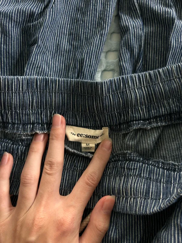 Boutique Linen Striped Pants - Image 4