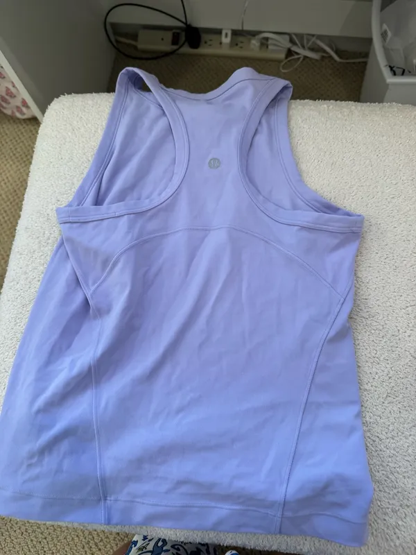 Lululemon Align Waist-Length Tank Top Racerback Purple 6 - Image 3