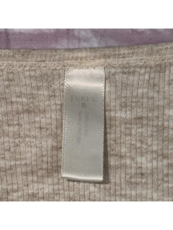 J.Crew Women's Long Sleeve Ribbed Shirt - Size S - Image 4