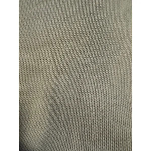 Quince 100% Organic Cotton Mock Neck Sweater Ivory Size M Soft Minimalist Knit - Image 7