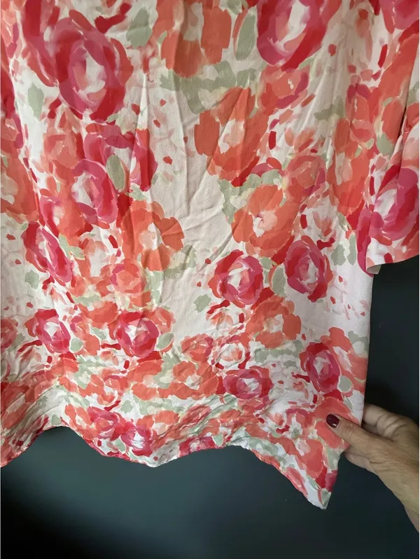 Tyler Böe Silk Floral Print Dress XS - Image 12