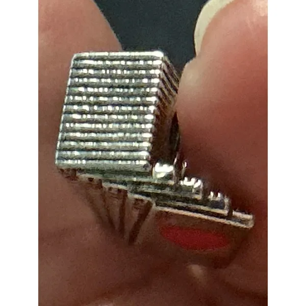 Pandora Playing Cards Charm 797195EN09 Red Black Enamel S925 ALE Retired - Image 4