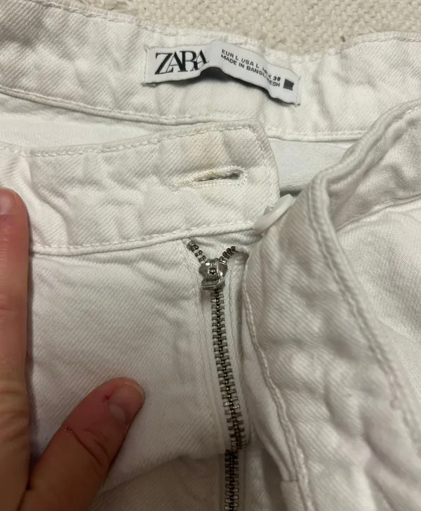 ZARA White  Skort - Image 7