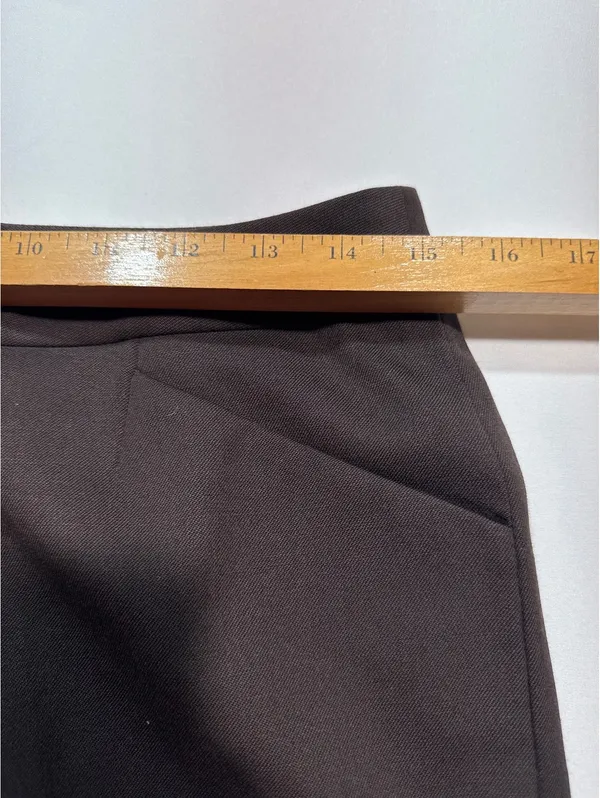 Pendleton Classic Brown Dress Pants Size S - Made in USA! - Image 5