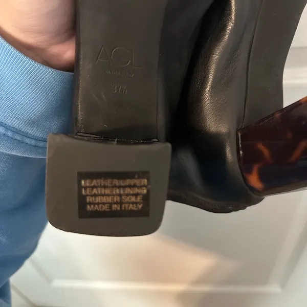 AGL Pointed Toe Boots Black Size 6.5 - Image 3