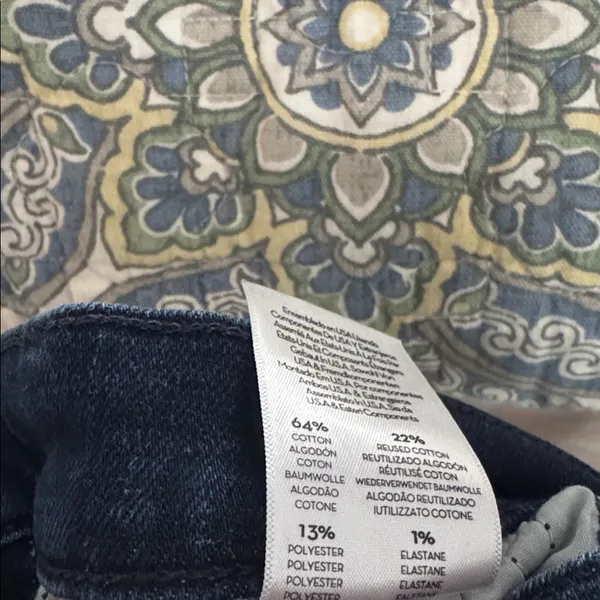 MOTHER Denim jeans the insider crop step gray movin on up stretch blue - Image 10