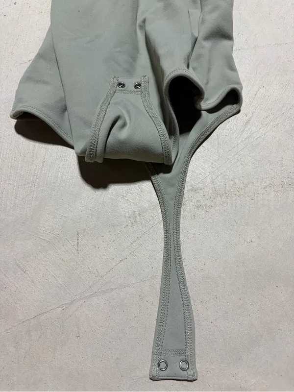Abercrombie & fitch soft collection Sage Green Women’s bodysuit tank top XS - Image 6
