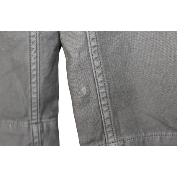 Abercrombie & Fitch Olive Green Denim Cotton Cargo Pants Utility Pant Size Small - Image 3