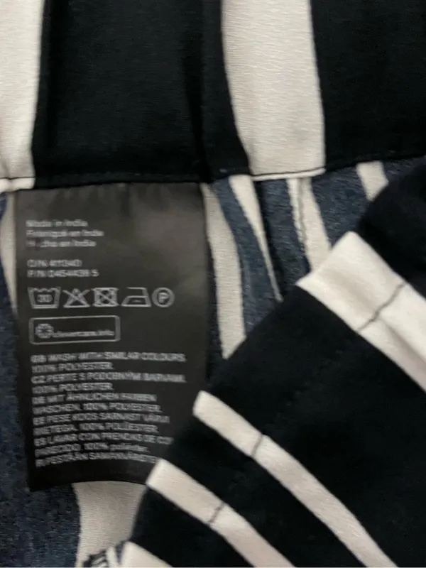 H&M Vertical Stripe Wide-Leg Pants - Image 7