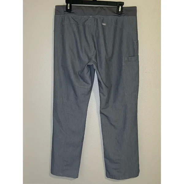FIGS Kade Graphite Gray Straight Leg Cargo Scrub Pants Women’s Size Large - Image 7