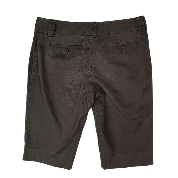 The Limited Cassidy Fit‎ Bermuda Chino Shorts Womens 6 Stretch Brown - Image 2