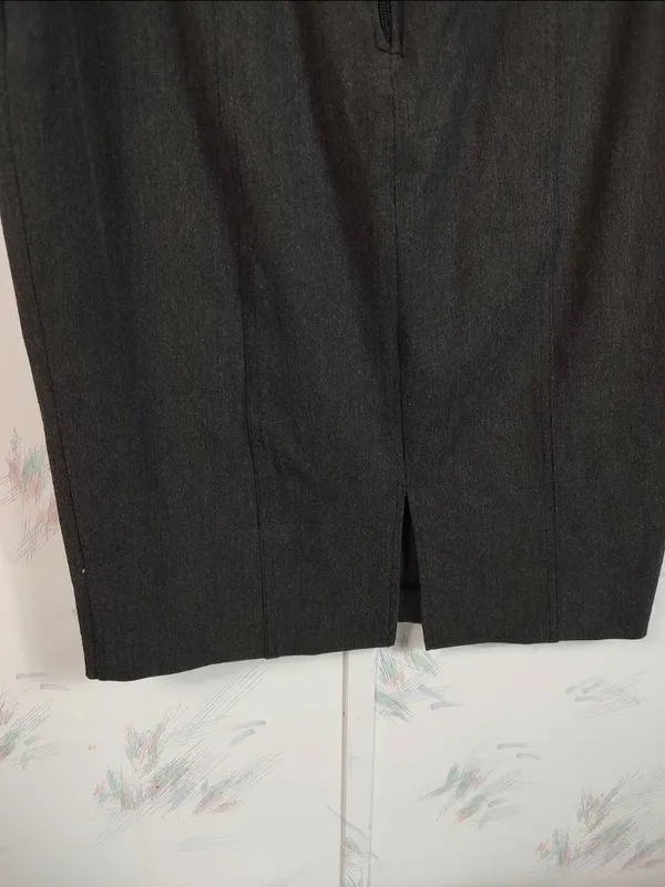Cache Gray Pencil Skirt 8 - Image 6