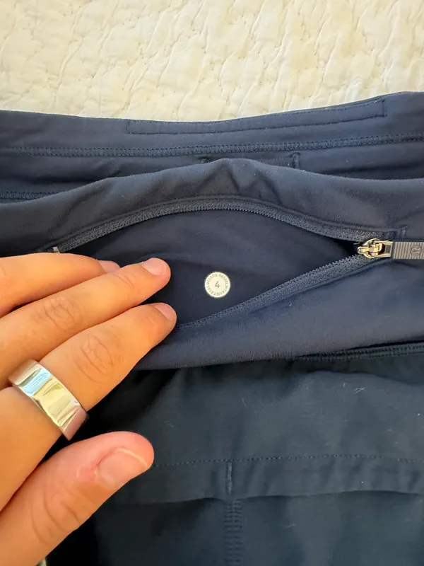Lululemon Navy Blue Shorts 4” - Image 3