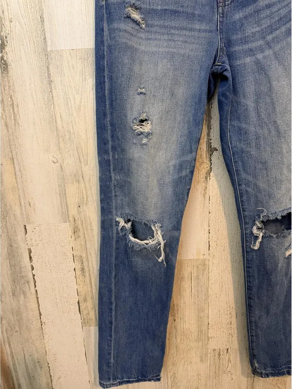 Madewell Womens 26 The Perfect Vintage Jean Distressed Ripped - Image 3