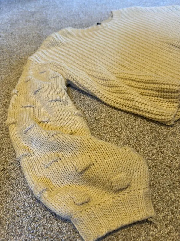 Cream Sweater Tan - Image 4