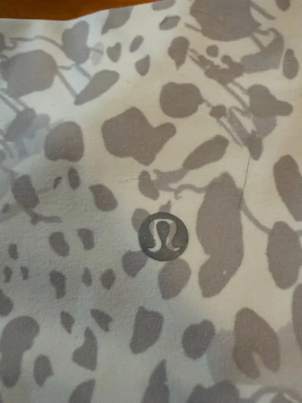 Lululemon Align Leggings High Rise pant 28” Cheetah Camo Antique White/Gray - Image 3