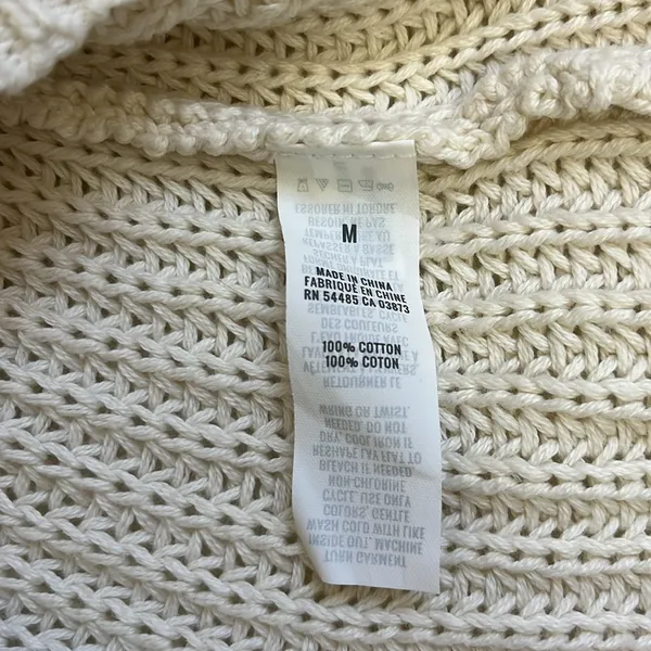 Aerie Women’s Oversized Long Sleeve Knit Sweater Size Medium - Image 8