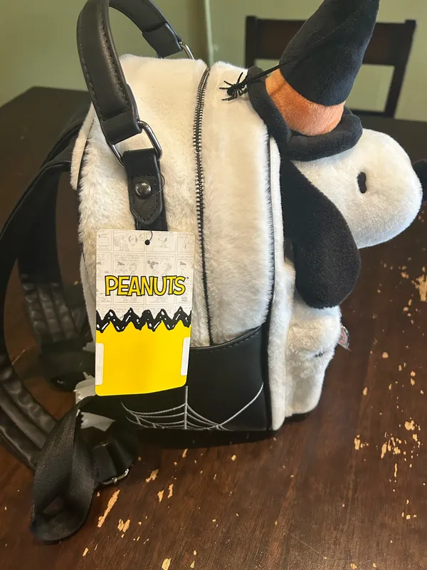 Snoopy Halloween Backpack Brand New White - Image 3