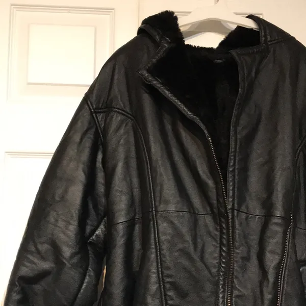Wilson's Leather Beautiful faux fur lined hooded jacket - Image 2
