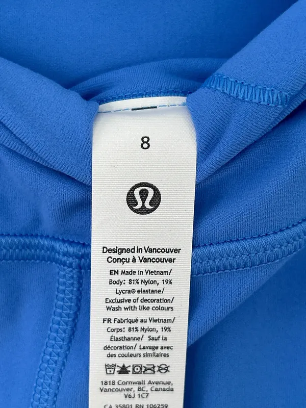 Lululemon Align High Rise Pant/ leggings 28" size 8 Pool NWT Authentic - Image 3