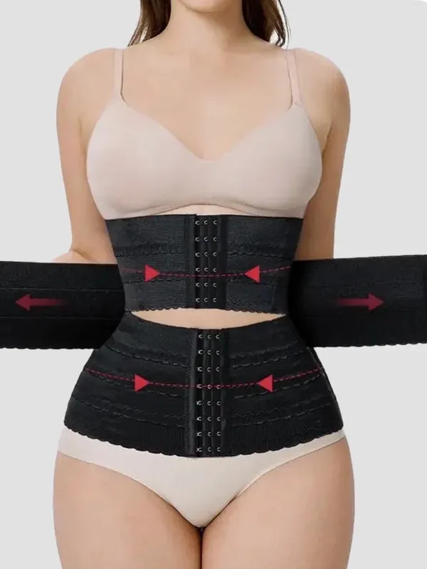 Women's off white Waist Trainer - Sports Shapewear - Image 2