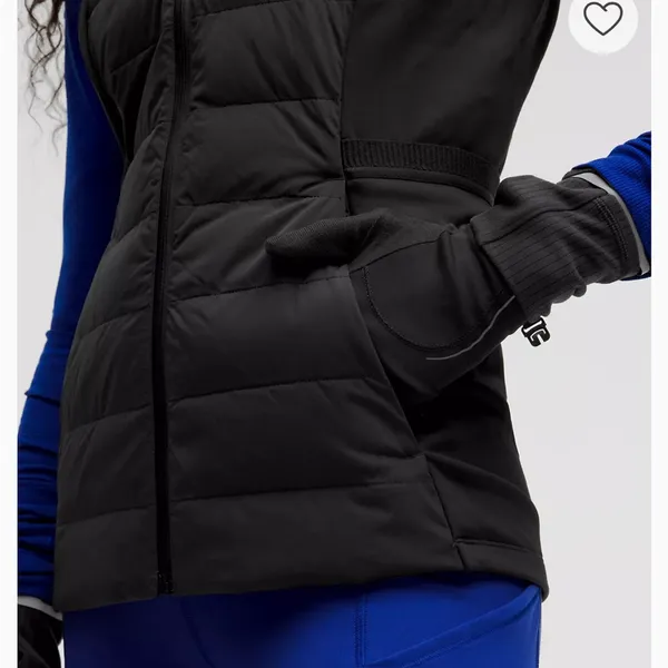 Lululemon Athletica Black Down for it All Quilted Vest - Image 4