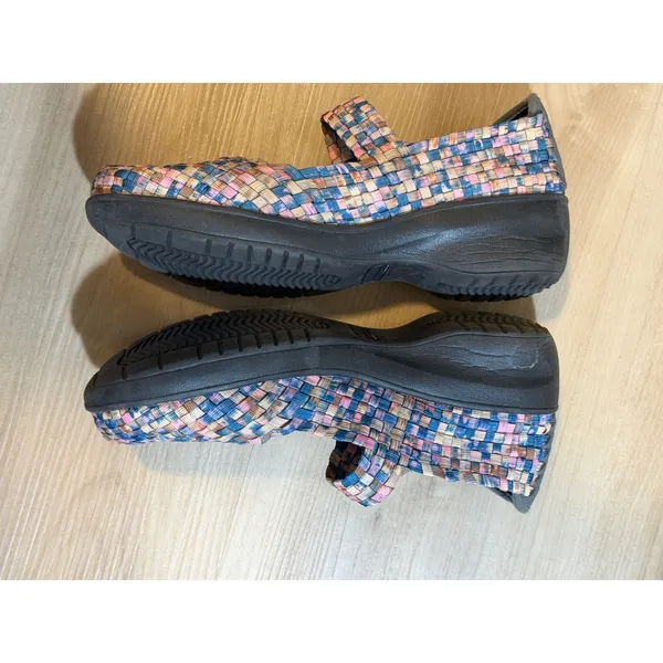 Cobb Hill Mantra Mary Jane Shoes Womens 9 Multi Color Woven Comfort Walking - Image 6