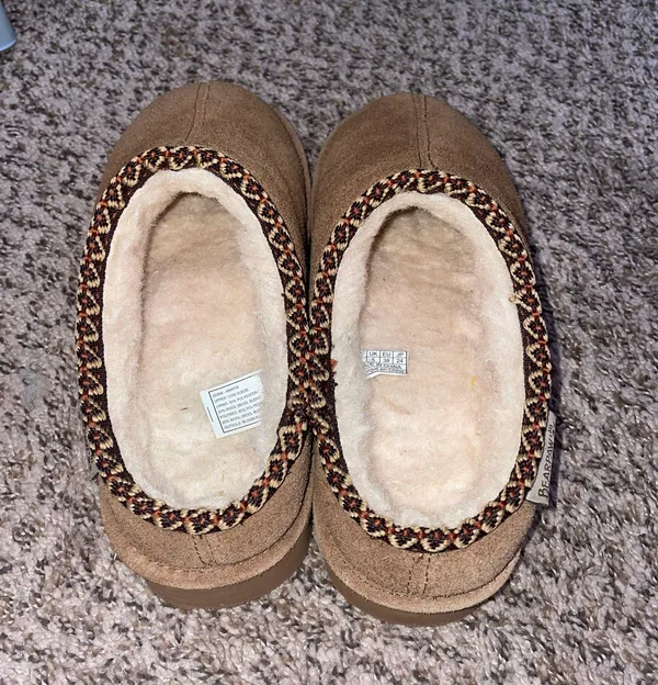 BEARPAW Suede Slippers - Image 3