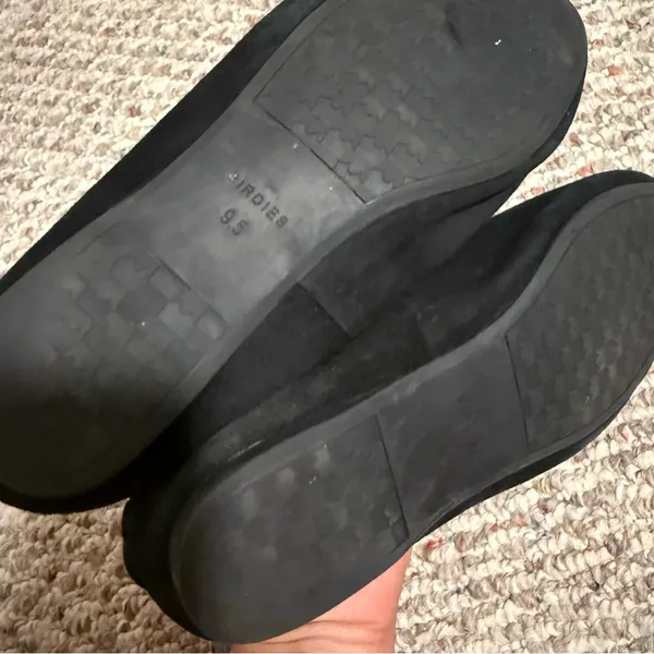 Birdies Heron Flat Black Suede Women- Size 9.5 - Image 7