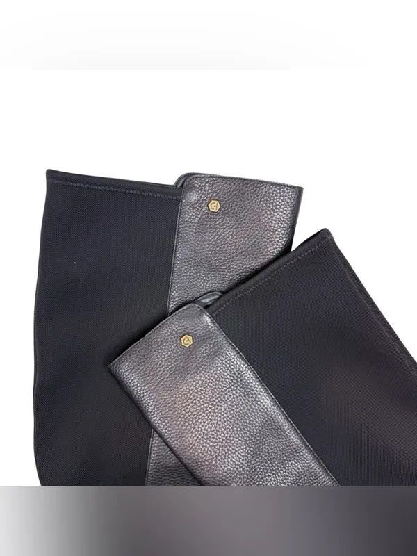 Cole‎ Haan Greenwich Tall Waterproof Riding Boots Black Leather Size 9 - Image 4