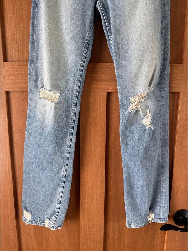 MOTHER Superior High Waisted Rider Skimp Jeans in The Confession Wash Women’s 27 - Image 11