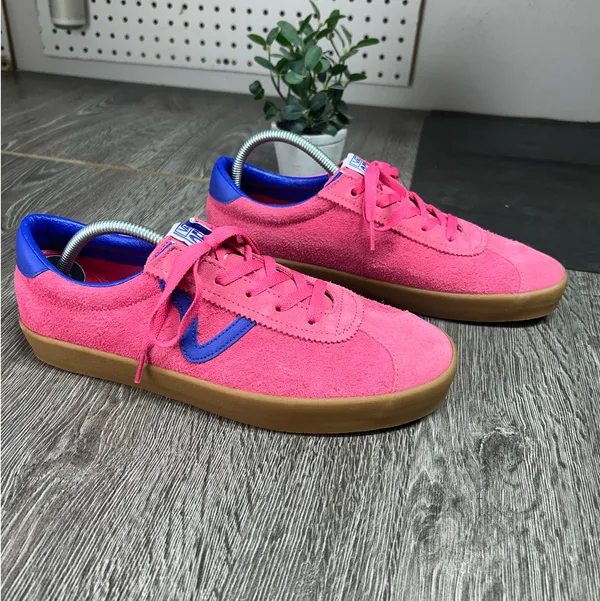 Vans men’s sport low bambino honeysuckle suede sneakers Sz 10 - Image 2
