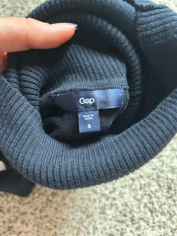 Gap Navy Blue Turtleneck  - Image 3