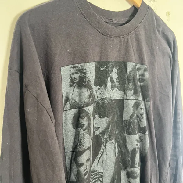 TAYLOR SWIFT- The Eras Tour Long Sleeve Black Size L - Image 4