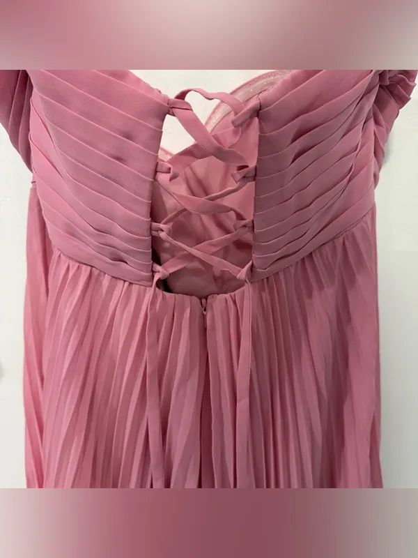 NWT Ryanth Pink Strapless Sweetheart Evening Dress - Image 5