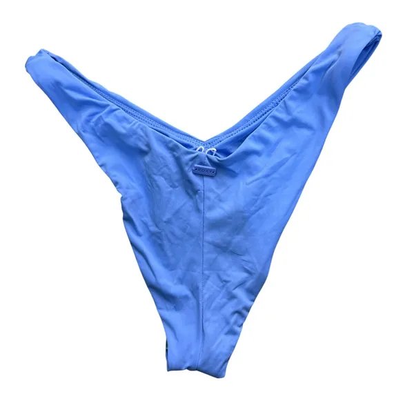 NWT Roxy V-Front Cheeky Bikini‎ Bottoms UPF 50 Swimwear Sail Blue - Small - Image 6