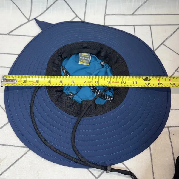 Sunday Afternoons Sun Hat One Size Teal Blue Floral Sash Wide‎ Brim Hiking Hat - Image 7
