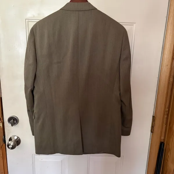 NWOT Tommy Hilfiger Topue skarkskin Worsted Wool blazer sport coat suit Sz 40 R - Image 12