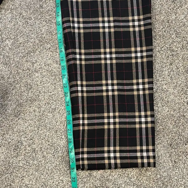 Talbots Women's Plaid Trousers Pants Size 12 - Image 8