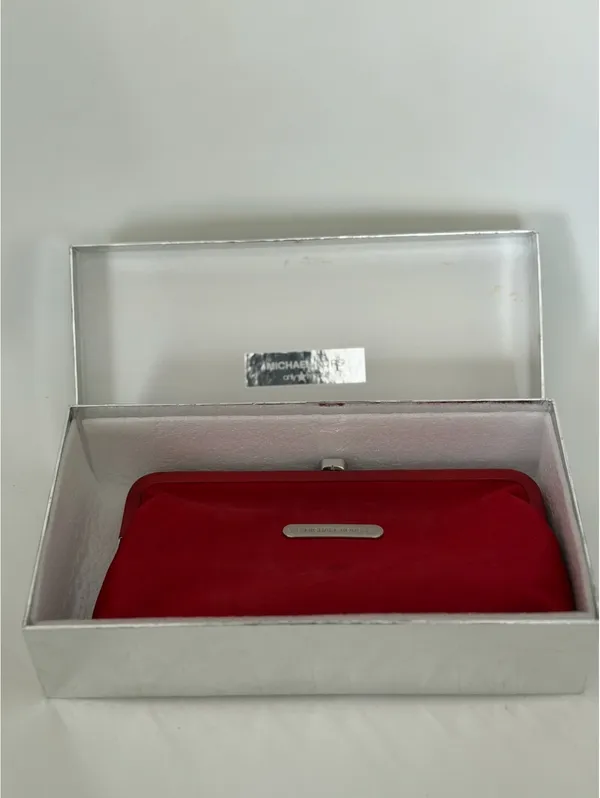 Michael Michael Kors red clutch - Image 9