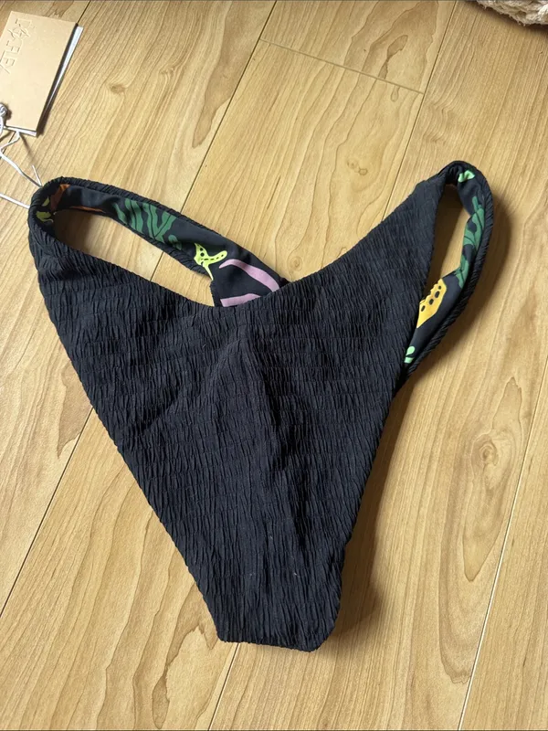 POPFLEX SEASCAPE REVERSIBLE BOTTOM Black - Image 2