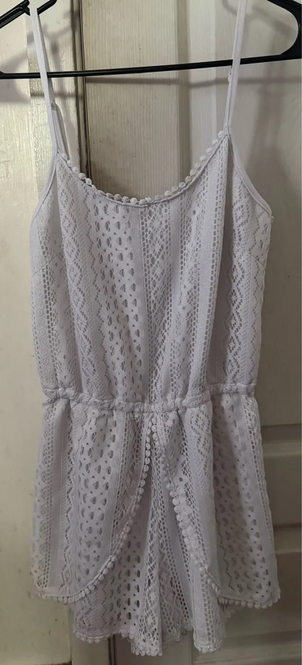 White laced romper - Image 5